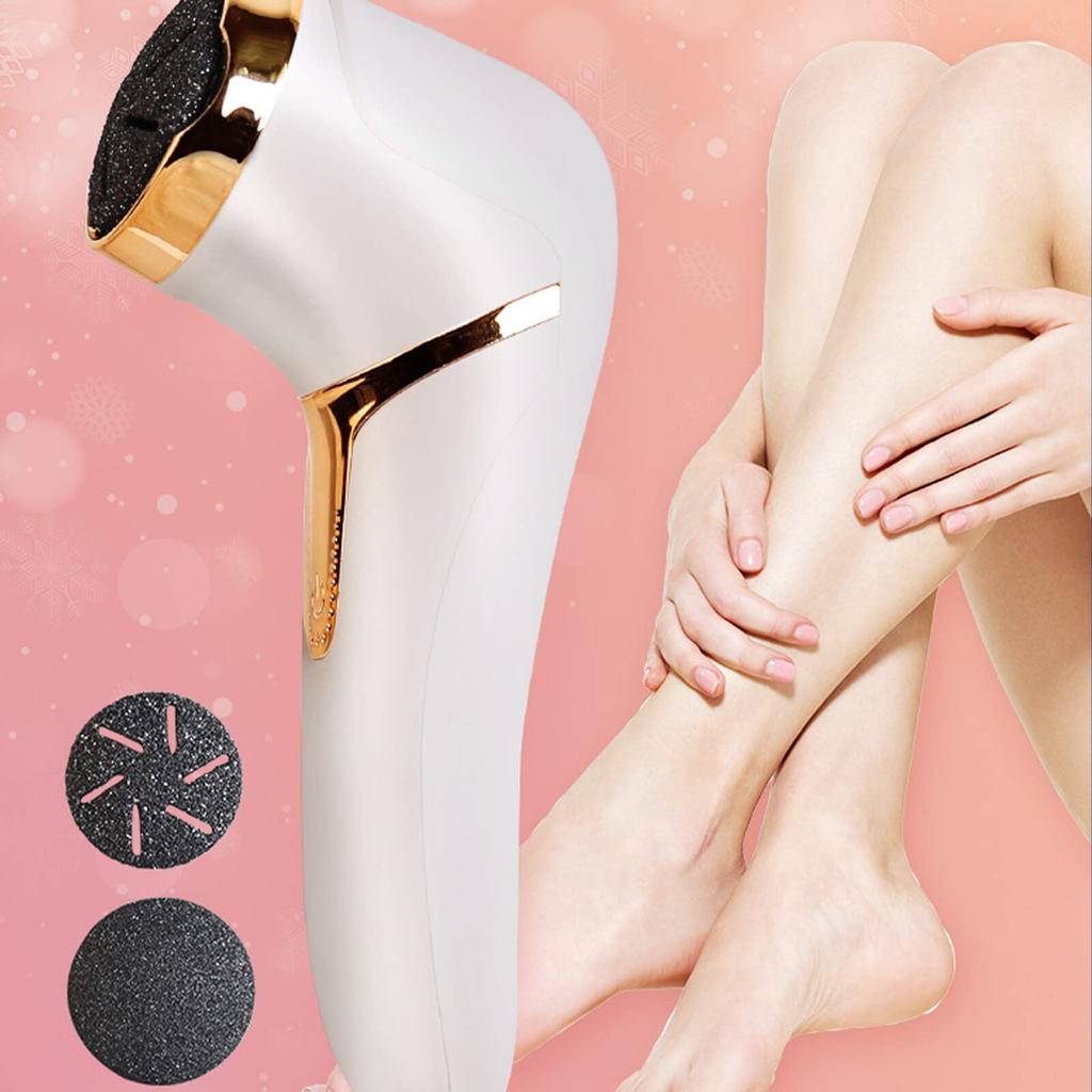 Electric Callus Remover with Dandruff Vacuum Cleaner Rechargeable Waterproof Callus Remover Pedicure Tool Set