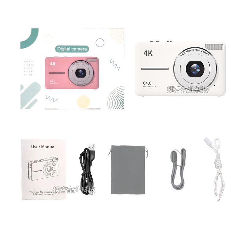 4K Pixel Retro Camera, Student HD Digital Camera, Ccd Student Party Micro Single Camera