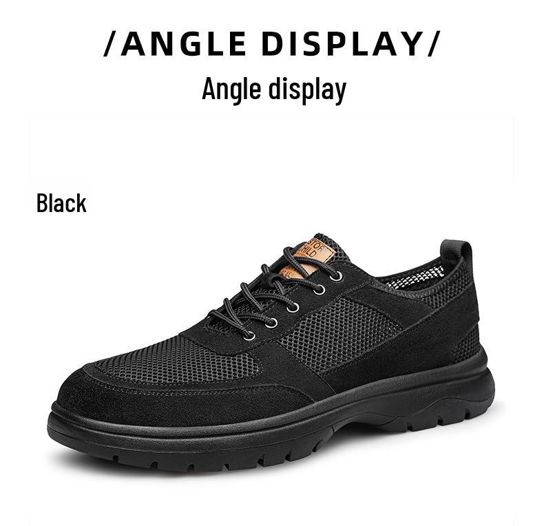 Mocassini Traspiranti a Taglie Forti da Uomo - Scarpe Sportive Casual alla Moda in Stile Coreano per Primavera/Estate