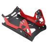 Motorcycle Wheel Chock 1800 Lbs Foldable Steel Front Wheel Stand for 8 21in Wheel Cruiser Sports Dirt Bikes Trailer