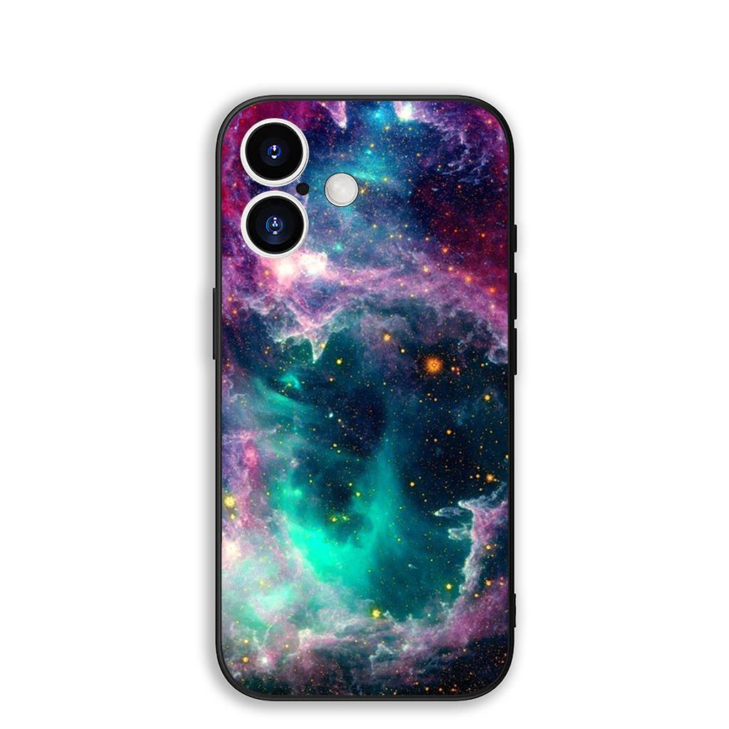 Cover for Samsung Galaxy S22 S21 S20 Fe Ultra S9 Plus + A13 A22 M21 M31 M55 M15 Protective Phone Case Universe Galaxy Stars Moon