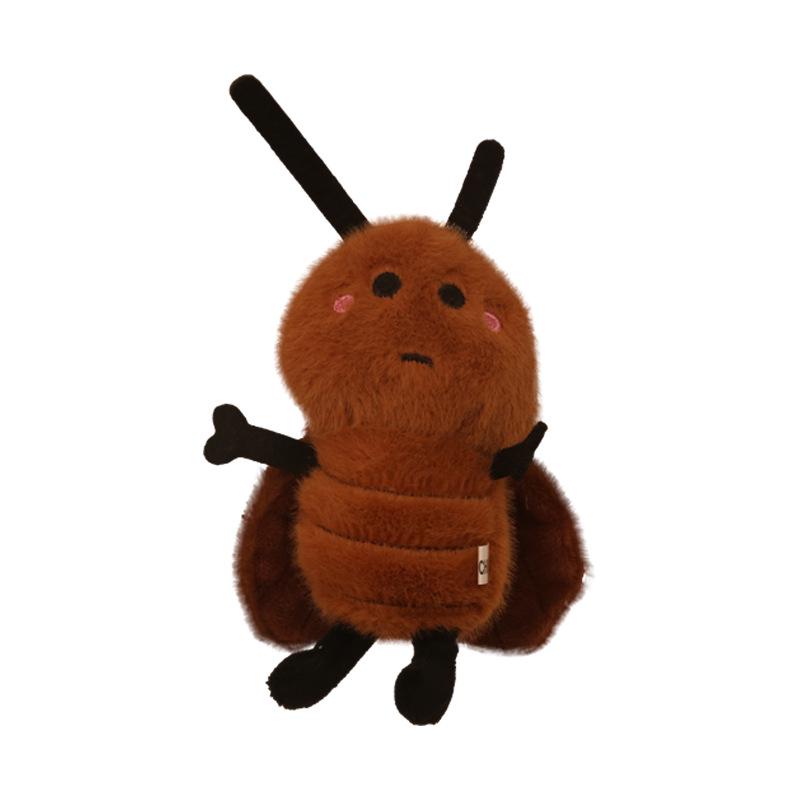 Adorable Cockroach Plush Keychain Charm