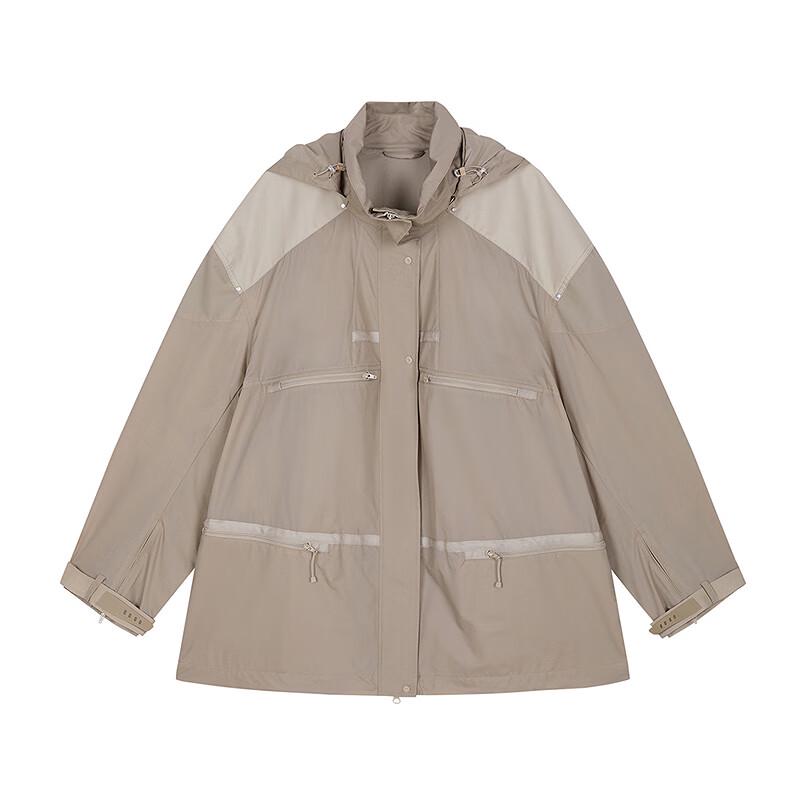 JNBY 25 Spring Sun Protection Hooded Windbreaker