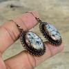 Pinolith Jasper Earring Electroformed Copper Earrings Original Gemstone Jewelry Latest Design Earring Handmade Copper Jewelry Gifts For Wife