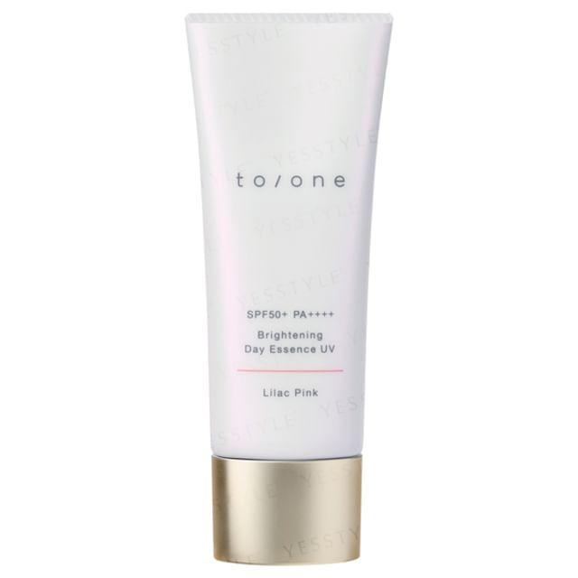 to/one - Brightening Day Essence UV SPF 50+ PA++++ Lilac Pink - 40g