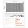 VEVOR Retractable Baby Gate, 870 Mm Tall, Extends Up To 1400 Mm Wide, Retractable Gate for Kids or Pets, Mesh Material