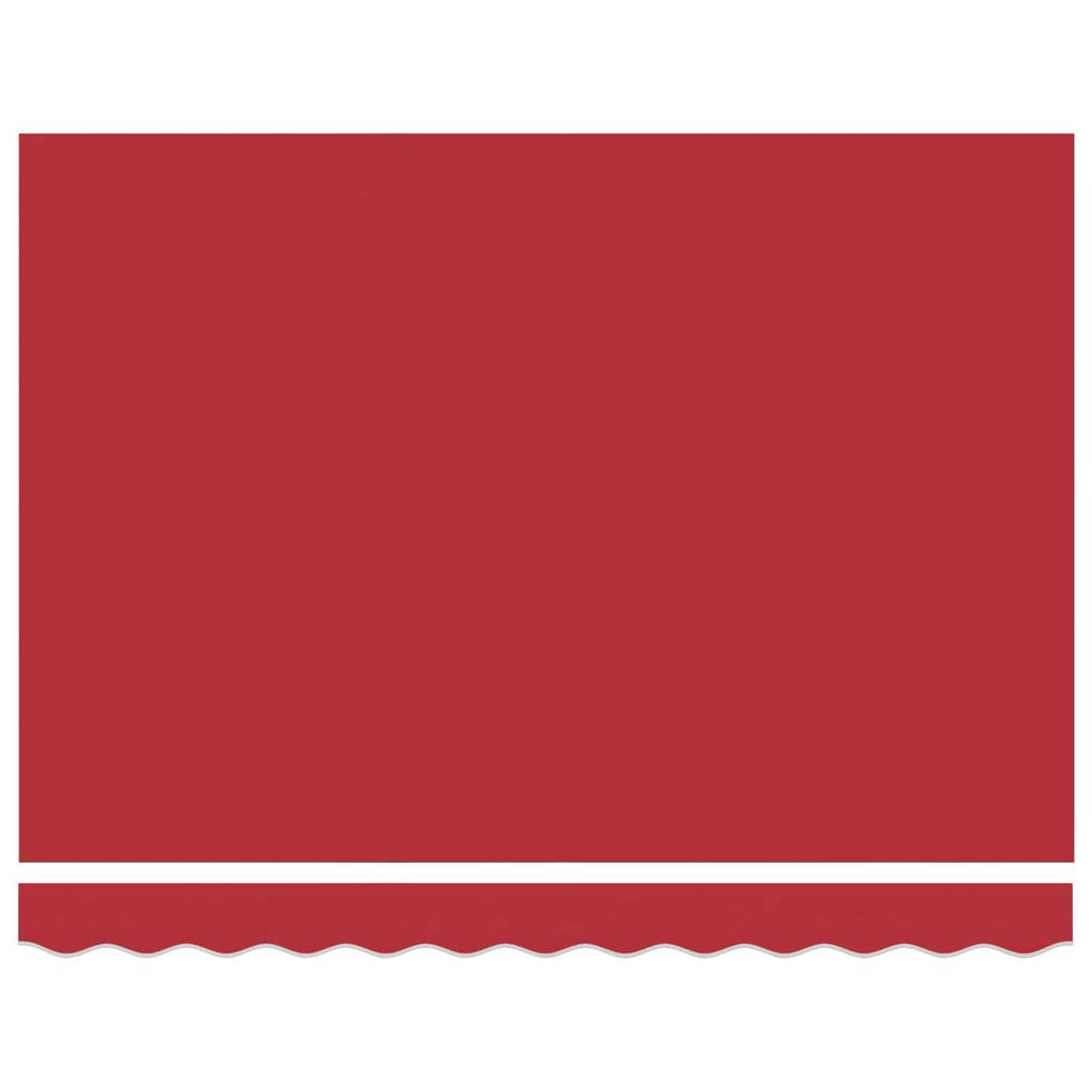 Retractable Awning Red 300 X 250 Cm Linen and Aluminum