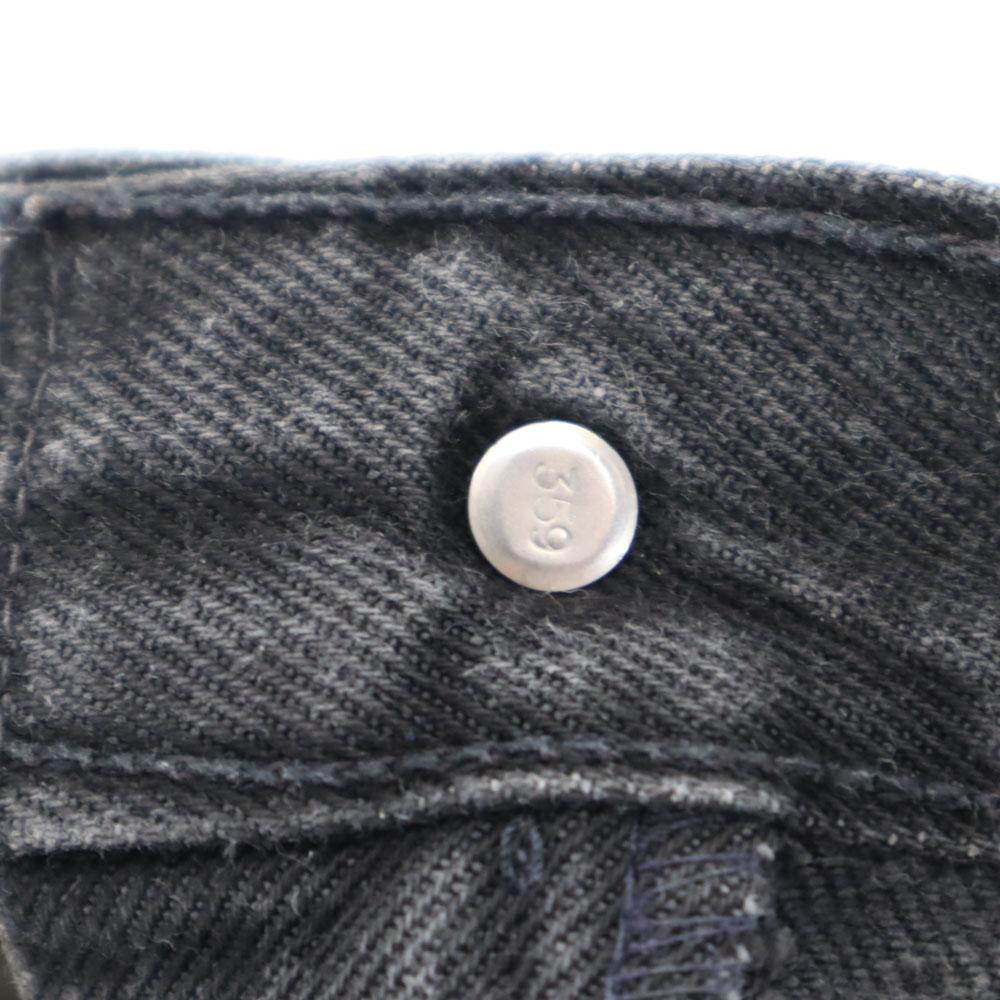 Levi's 90s 552 Black Denim Black Denim Pants W30 Black Jeans Men's Used