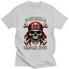 Custom Gasparilla 2025 Pirate Skull Cross T Shirts Men ShortSleeve Tshirts Streetwear Tee Pure Cotton Oversized Tshirts Gift
