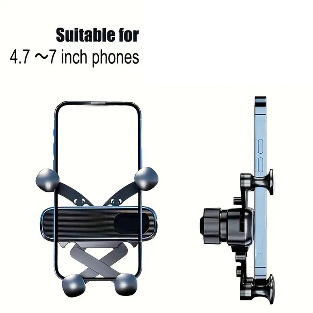 Universal Car Phone Holders Retractable Bracket Adjustable Sturdy Mobile Phone Clip Holder for Navigate Watch Videos