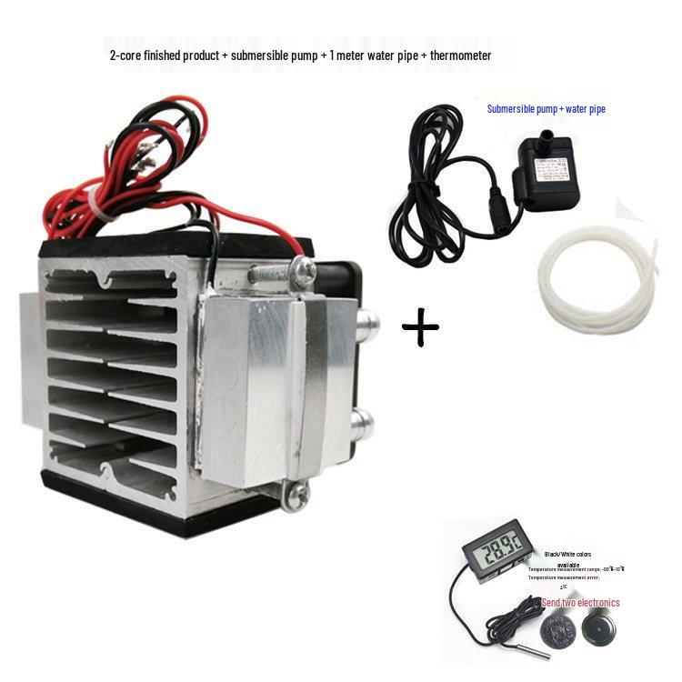 DIY 12V Semiconductor Cooler Kit: Compact Air Conditioner & Electronic Cooling Chip for Refrigeration