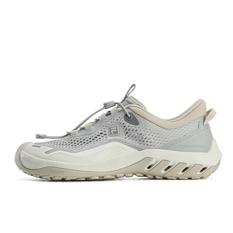 

FILA Cushioning Abrasion Resistant Lightweight Breathable Slip Resistant Low top Outdoor Shoes Men s Misty Rain Gray A12M621211FDZ 41