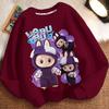 Children's Round-neck Hoodies, Cute Long-sleeved Hoodies for Boys and Girls In Spring and Autumn