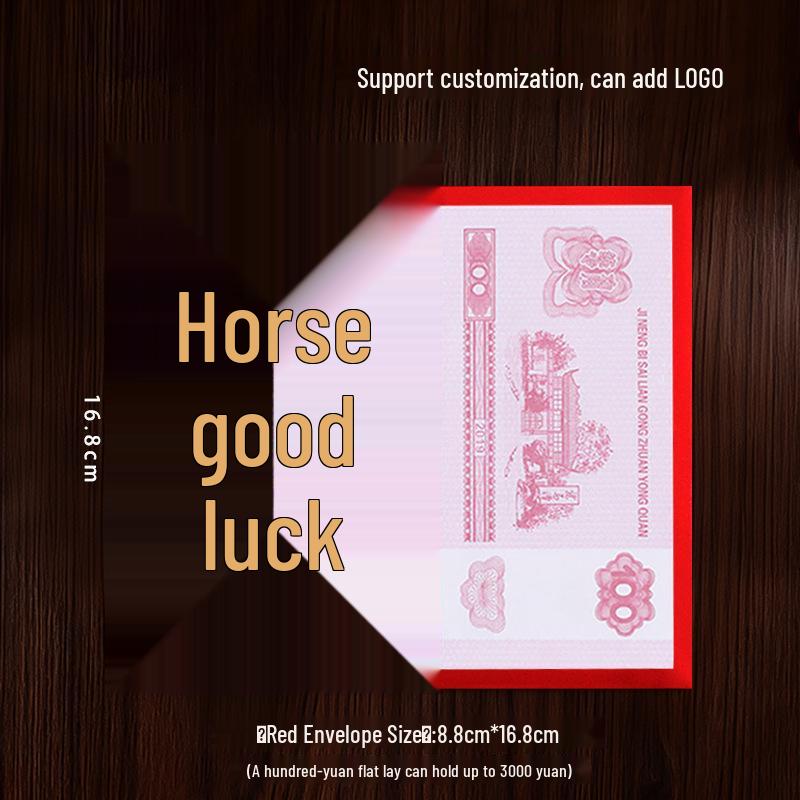 2026 Year of the Horse Red Envelopes: Chic & Festive Lai See Pockets for Good Luck in the Spring Festival.