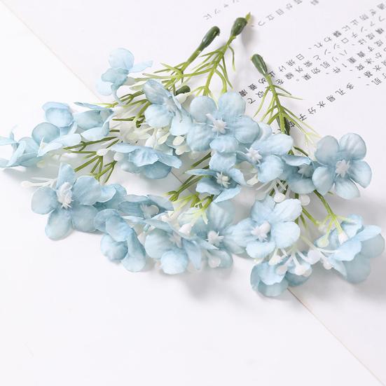 Wunderschöne Kunstseidenblume, lichtecht, pastoral, verwelkt nicht