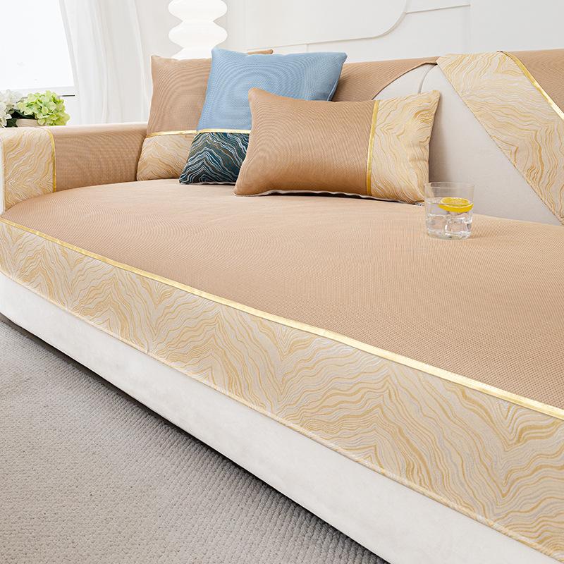 Ice Silk Summer Summer Summer Mat Sofa Cushion Four Seasons Universal Sofa Cover Cover Non-Slip Sofa Cushion Cushion