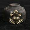 Frog Copper Frog Copper Flower Skin Frog Handicraft Water Frog  Desktop Gift