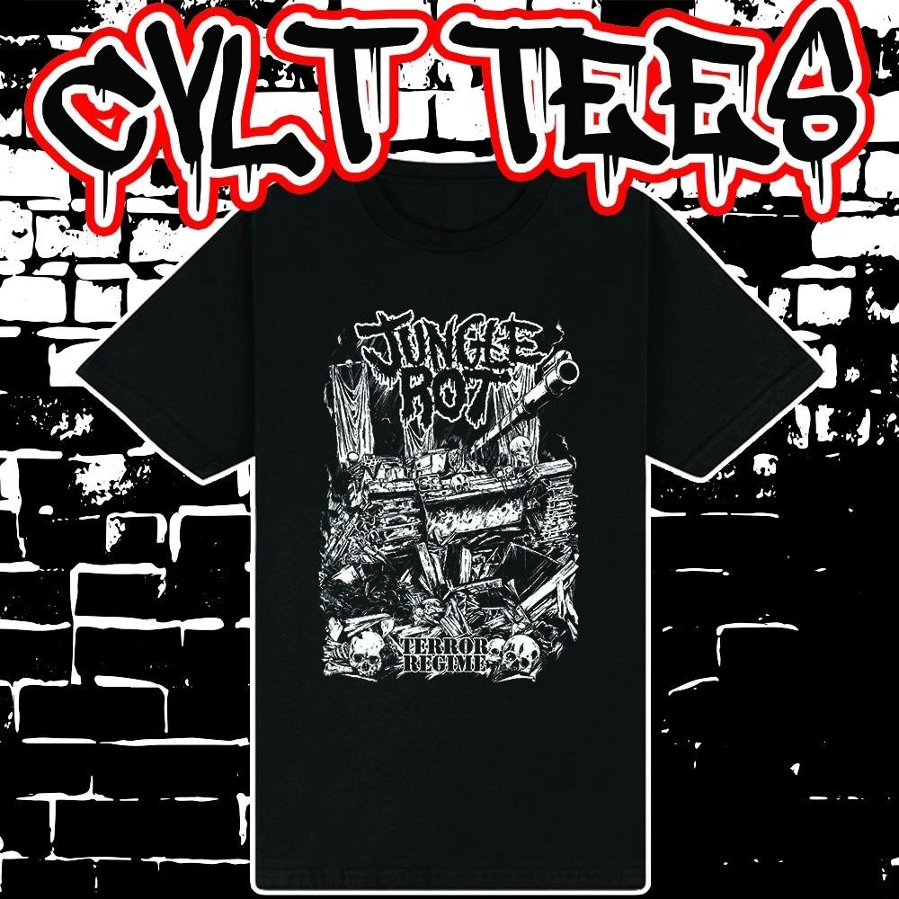 Men s and Women s T-shirts Jungle Rot style Band Tee ~ 100% Cotton M