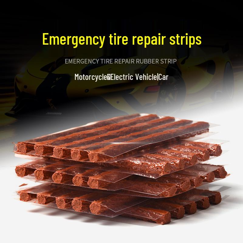 Portable Tubeless Tire Repair Strips for Car, Motorcycle, and Electric Vehicle