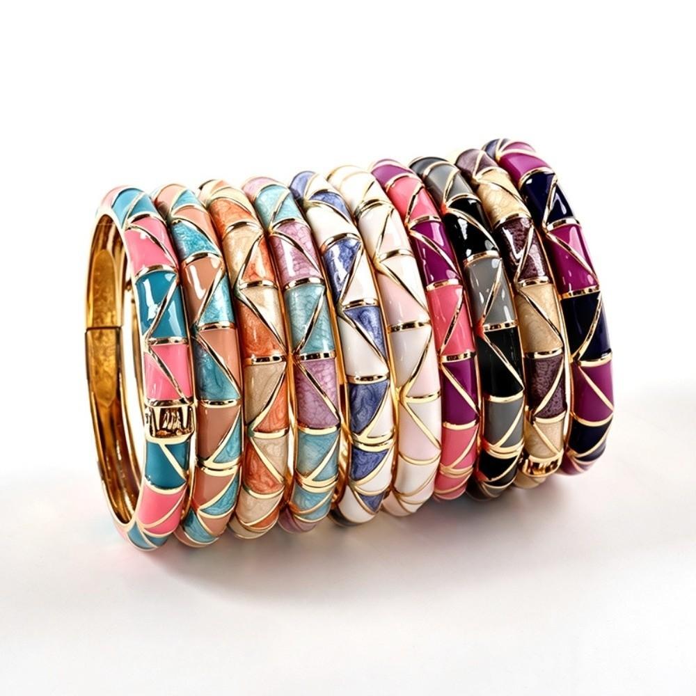 Willow Leaf Chinese Bamboo Joint Bangle Grid Bamboo Women's Hand Bracelet Ladies