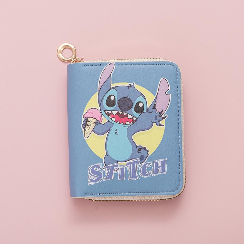 

Модный мультяшный мини-кошелек 2024: Короткая молния, Кошелек для монет, Держатель для студенческого билета 11 x 9 x 2.5 cm