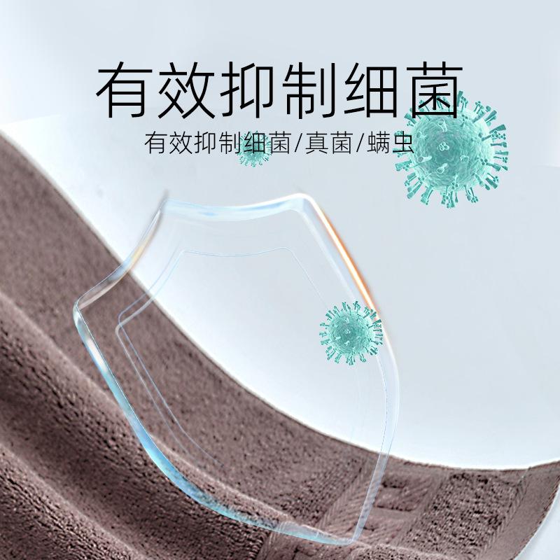 3A Antibacterial Towel, Pure Cotton, Enlarged and Thickened Absorbent Face Towel Can Be Matched with a Gift Box Set.