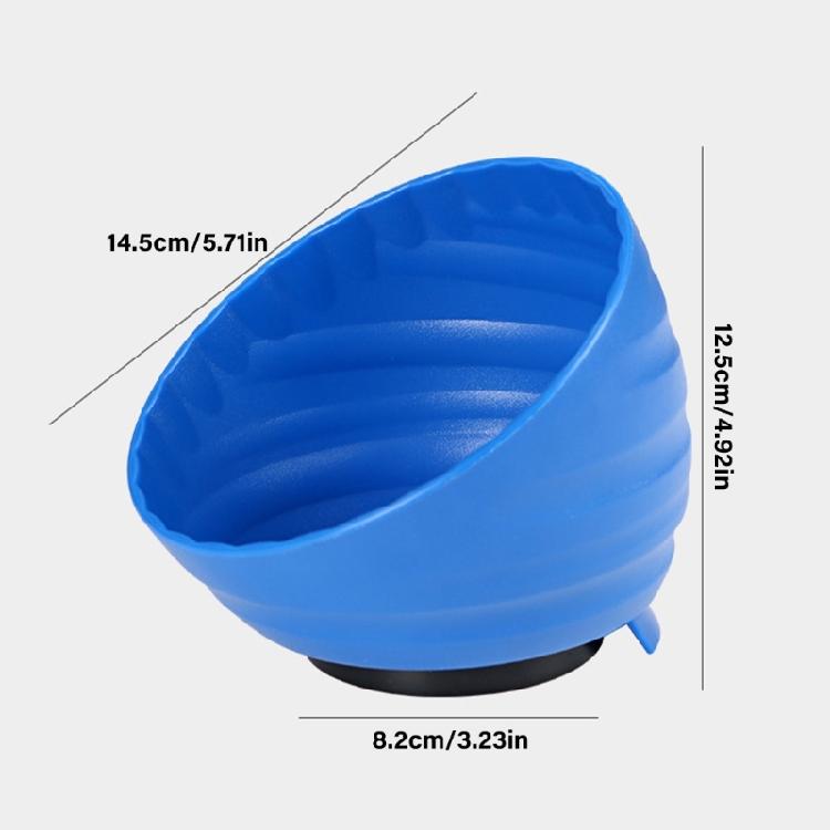Stylish Magnetic Storage Bowl Cup Suitable for Home Efficiency and Convenient Use on Metal Surfaces Holding Nuts & Bolts