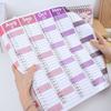 Creative Large Size Calendar 42x100cm Monthly Planner Calendar 2026 English Calendar  School