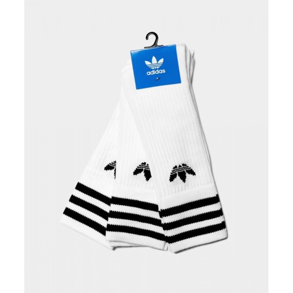 

Adidas Solid Crew Socks 3p White Black S21489 270290