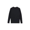 Jordan Dri-Fit Logo Print Crew Neck Sports Pullover Long Sleeve T-Shirt Men Tops Black DC9740-010