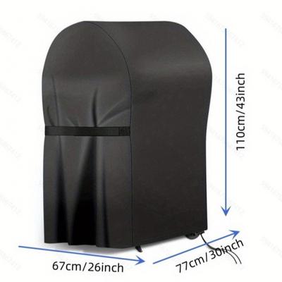 Outdoor BBQ Grill Cover Waterproof Semi-Circular Sun Dust Rain Protector