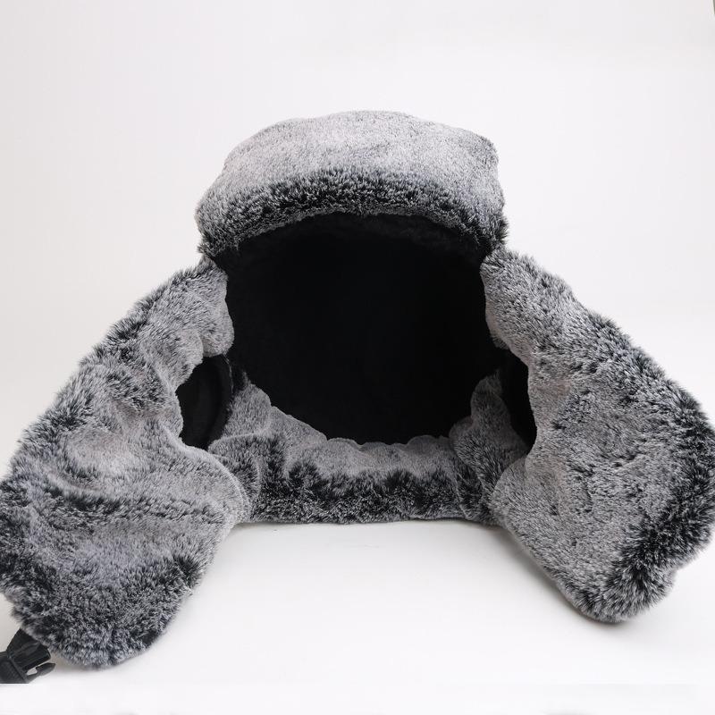 Winter Windproof Warm Hat Women's Cycling Hat Cotton Thickened Ski Hat