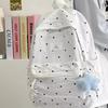 School Bag Female Girl College Style Small Floral Backpack Printing Middle School Student Backpack Female