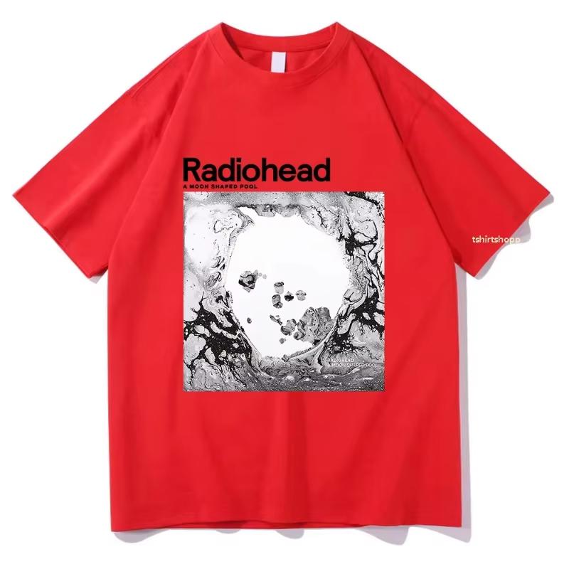 2025 Graphic Women T Shirt Classic High Quality T Shirts Shaped Pool Men T Shirt Radiohead Women Harajuku Vintage