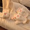 Velvet Plush Gloves Fluffy Mitten Gloves New Winter Gloves  for Women