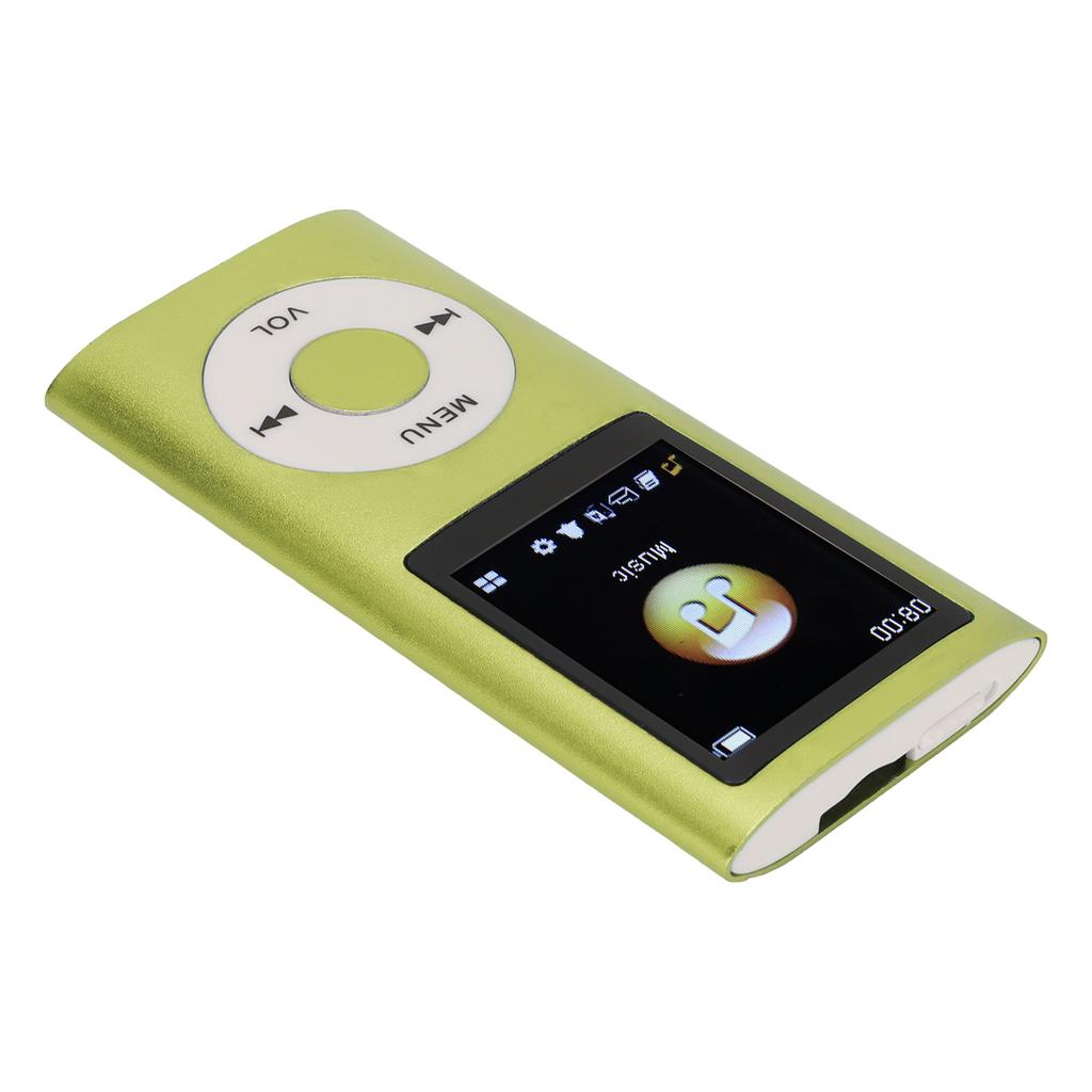 MP3 Player Stylish Multifunctional Lossless Sound Slim 1.8 Inch LCD Screen Portable MP3 Music Player