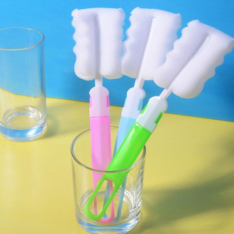 Sponge cup cleaning brush, hanging bottle brush, tumbler brush
