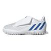 adidas Edge.4 Vel Tf Durable Low-Top Soccer Shoes Kids Soccer Shoes White Blue GZ7198