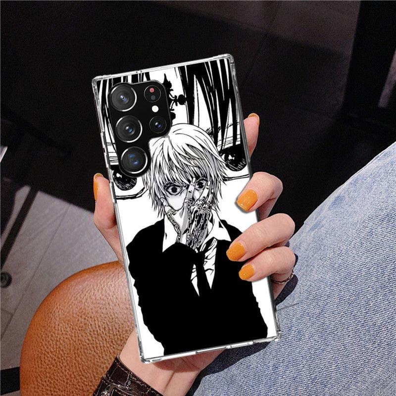 Huner X-Hunters Kurapika Phone Case For Samsung Galaxy S24 S25 Edge S26 Ultra S23 S22 S21 Plus S20 FE + Personalized Print Cover