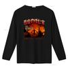 Horror Movie The Amityville Kanji Poster T Shirt for  vintage Washed Versatile Unisex Stretched Casual designer clothes