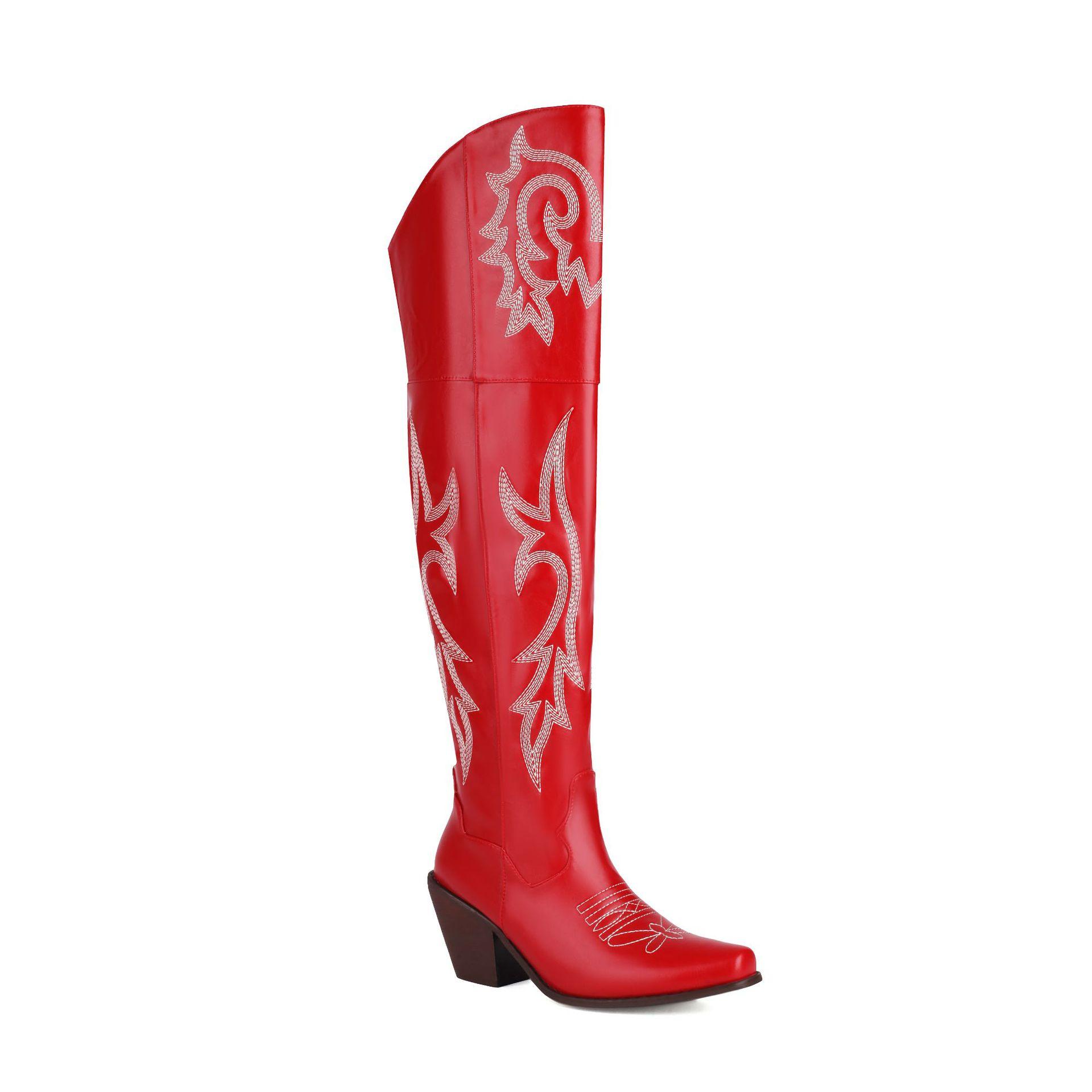 Large Size Boots Women`S High Heel