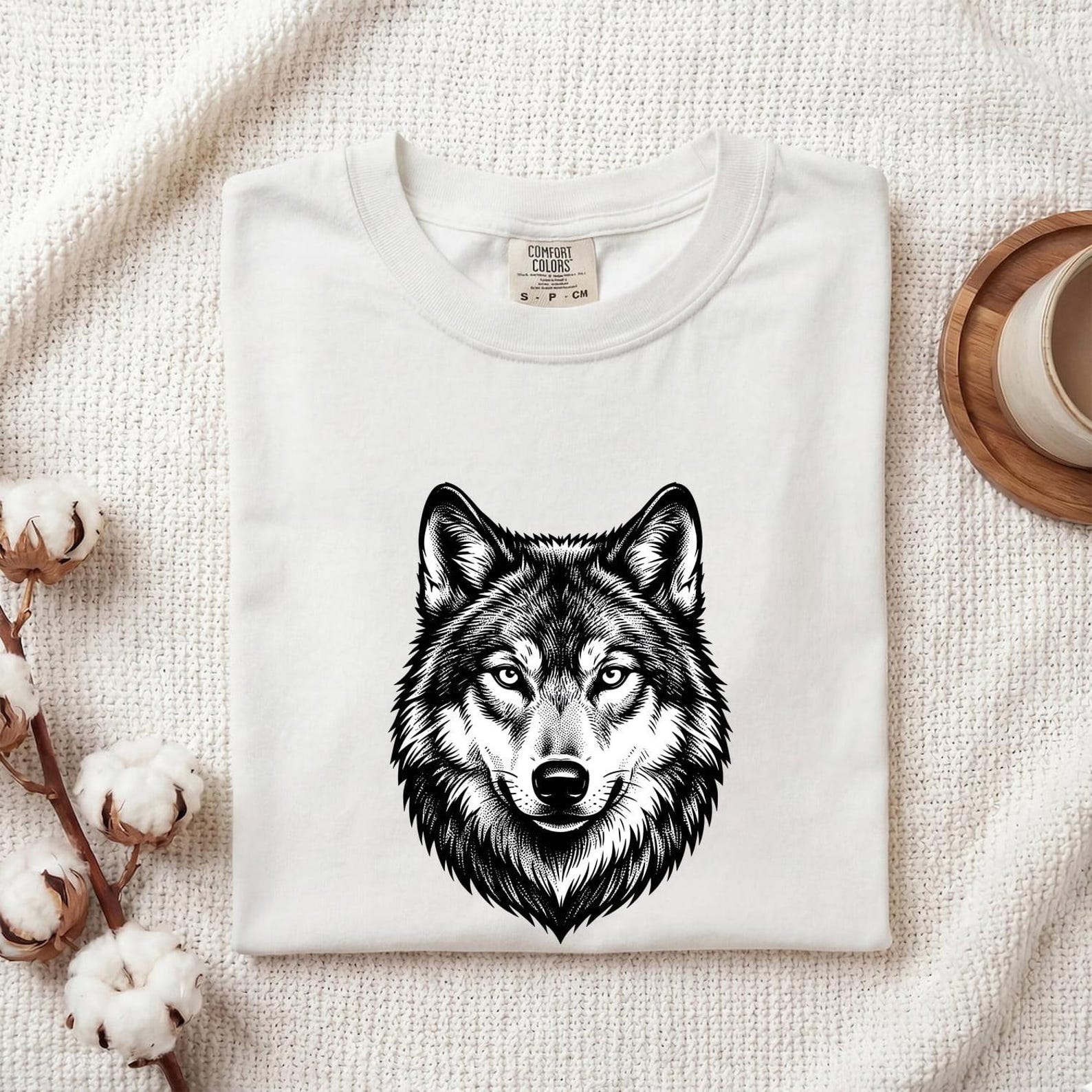 Wolf Muzzle Shirt Animals Outdoors Gift Women Sketch Tee Wolf T-Shirt Wildlife Fan Drawing Tshirt Nature Graphic Hand Drawn Beast Tshirt 2XL