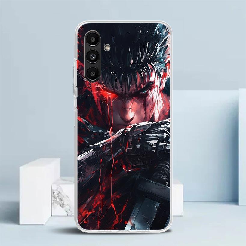 G-Guts B-Berserks Anime Phone Case For Samsung Galaxy A17 A37 A57 A16 A15 A14 A13 A56 A55 A54 A53 A36 A35 A34 A33 A26 A25 A24 A2