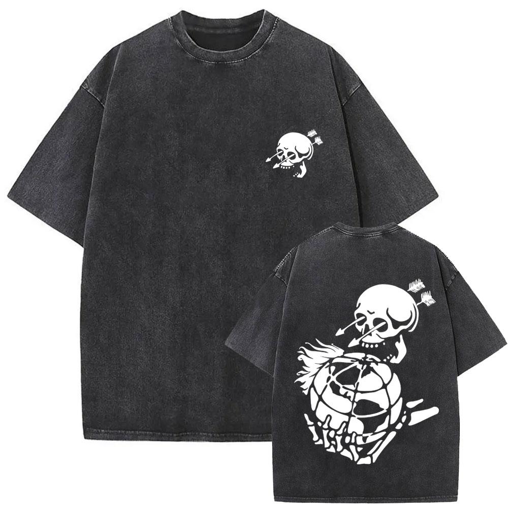 Forward Observations Group Run Military Vintage Washed Tshirt Men Women Casual Funny Tshirt Mens Fashion Oversized Tshirts