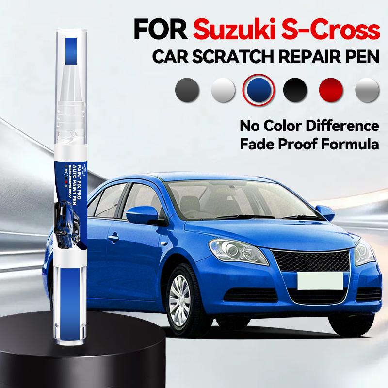 For Suzuki S-Cross 2006-2025 GY AK AA Paint Repair Pen Touch Up Scratch Remover DIY Auto Accessories Black White Grey