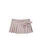 Yuupeu Rosy Pleated Wrap Skirt - Pink