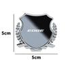 Zinc Alloy Metal Car Fender Emblem Side Window Badge Styling Decal For Ford Edge Logo Exterior Modification Decor Accessories