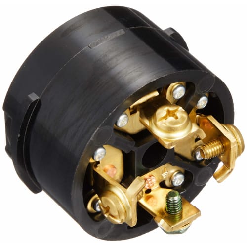 Panasonic Ground 3P20A Waterproof Rubber Cord Connector Body WA3429KP [Genuine Package Product]