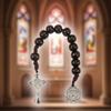 Artisanal Crafted Wooden Crosses Prayer Beads Faith Based Accessories For Christian Meditation And Spiritual Reflection
