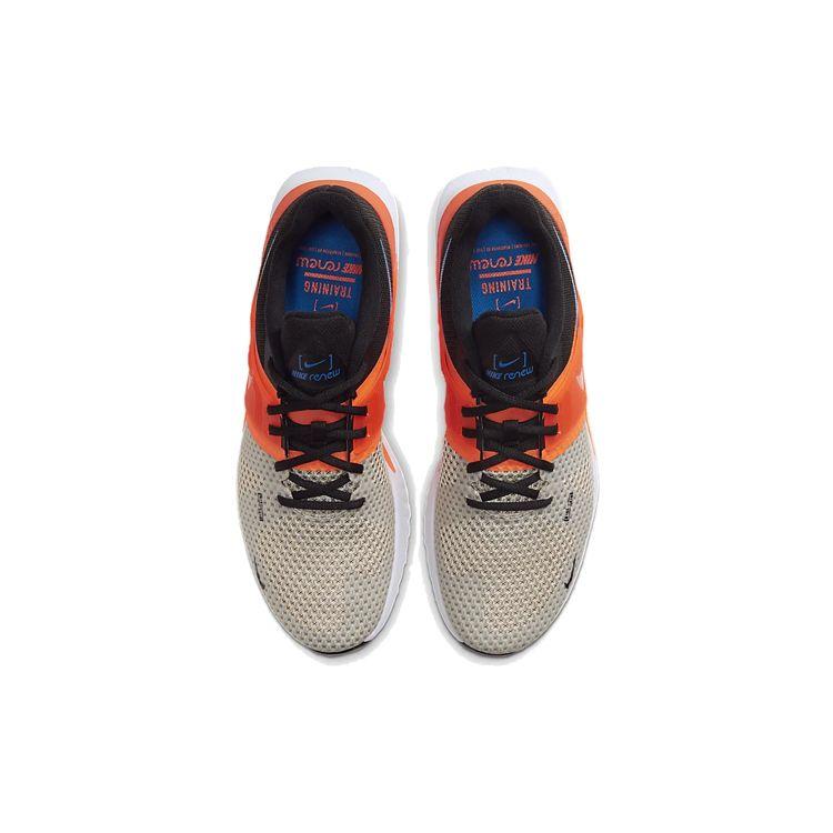 Nike Renew Fusion Lightweight Non-Slip Low-Top Running Shoes Unisex Sneakers White Orange CD0200-100